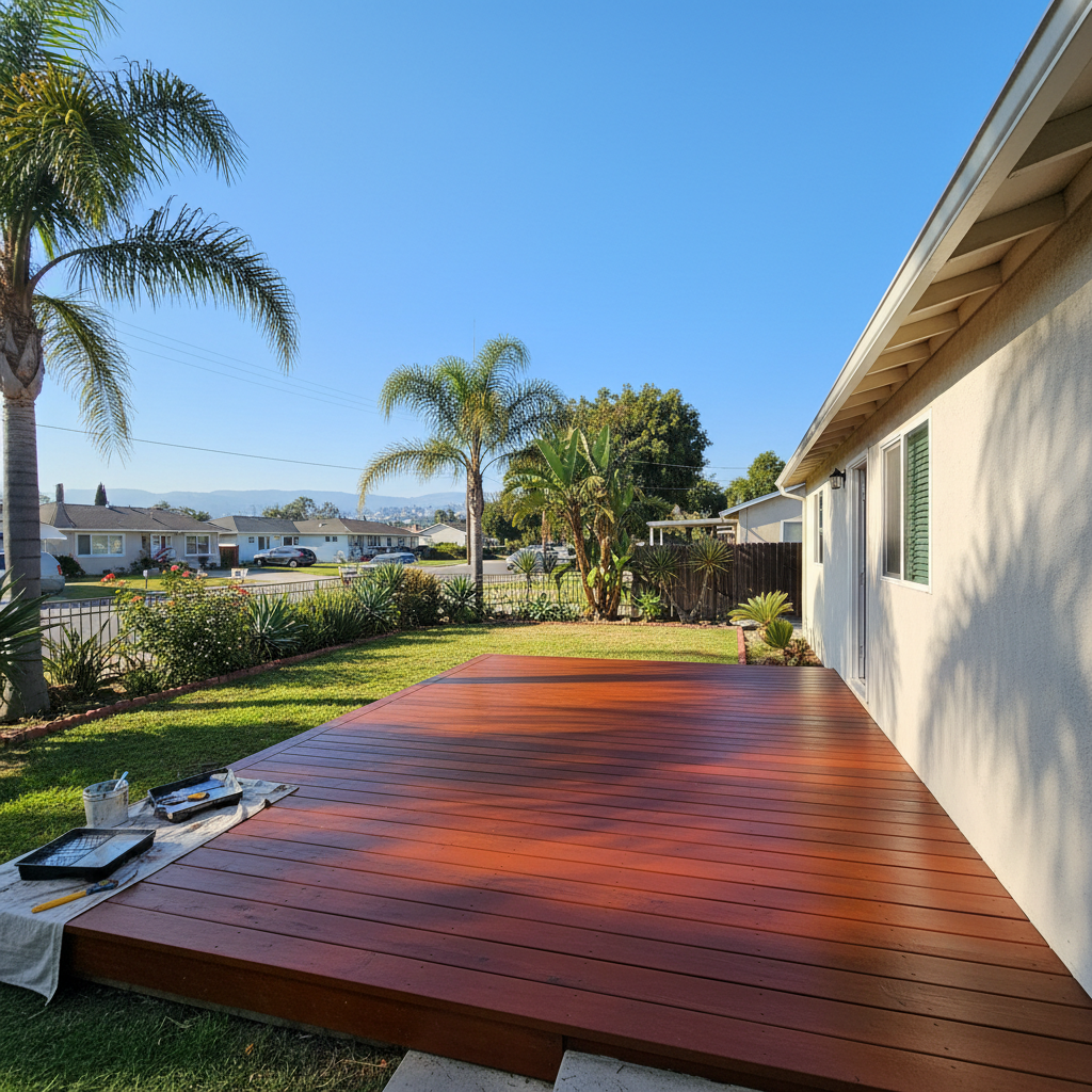 Deck Painting & Staining