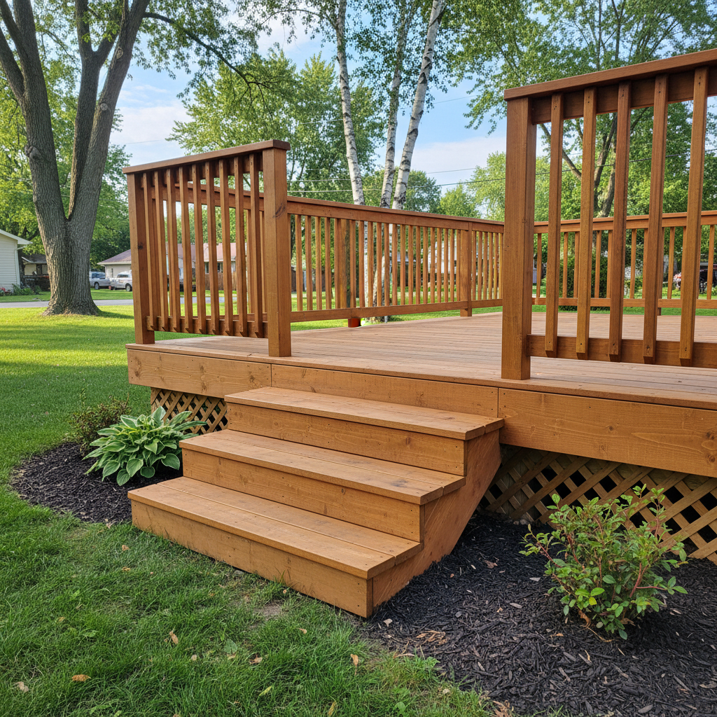 Wooden Decks in St Paul, MN