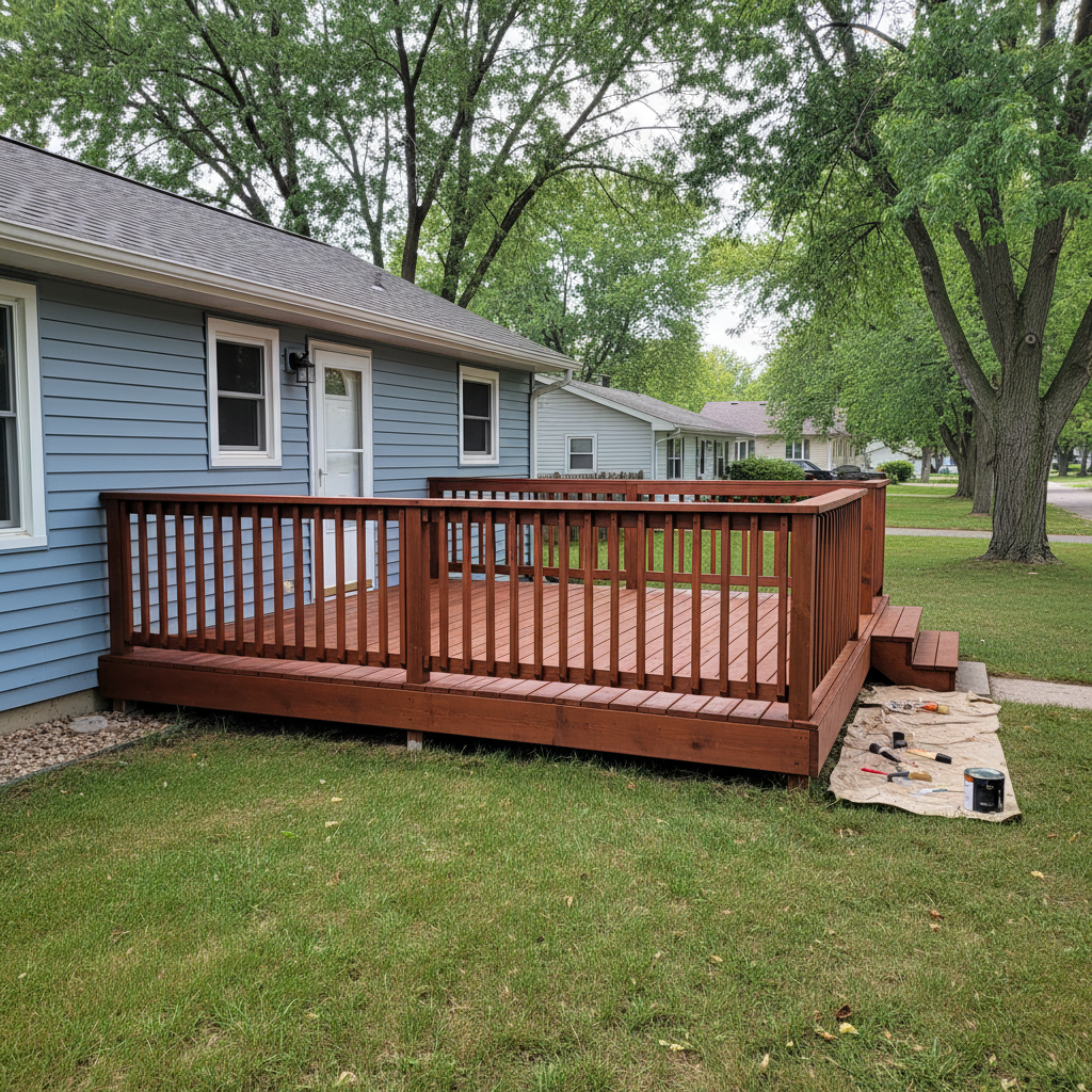 Deck Painting & Staining in St Paul, MN