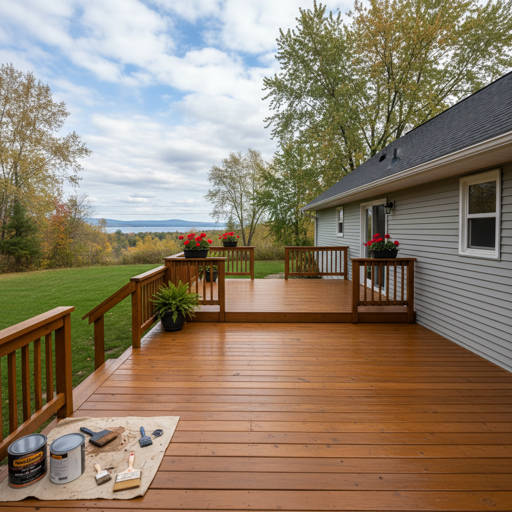 Deck Painting & Staining in Duluth