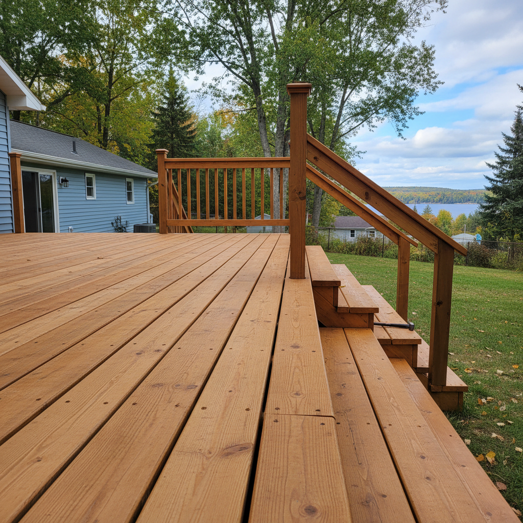 Wooden Decks in Duluth