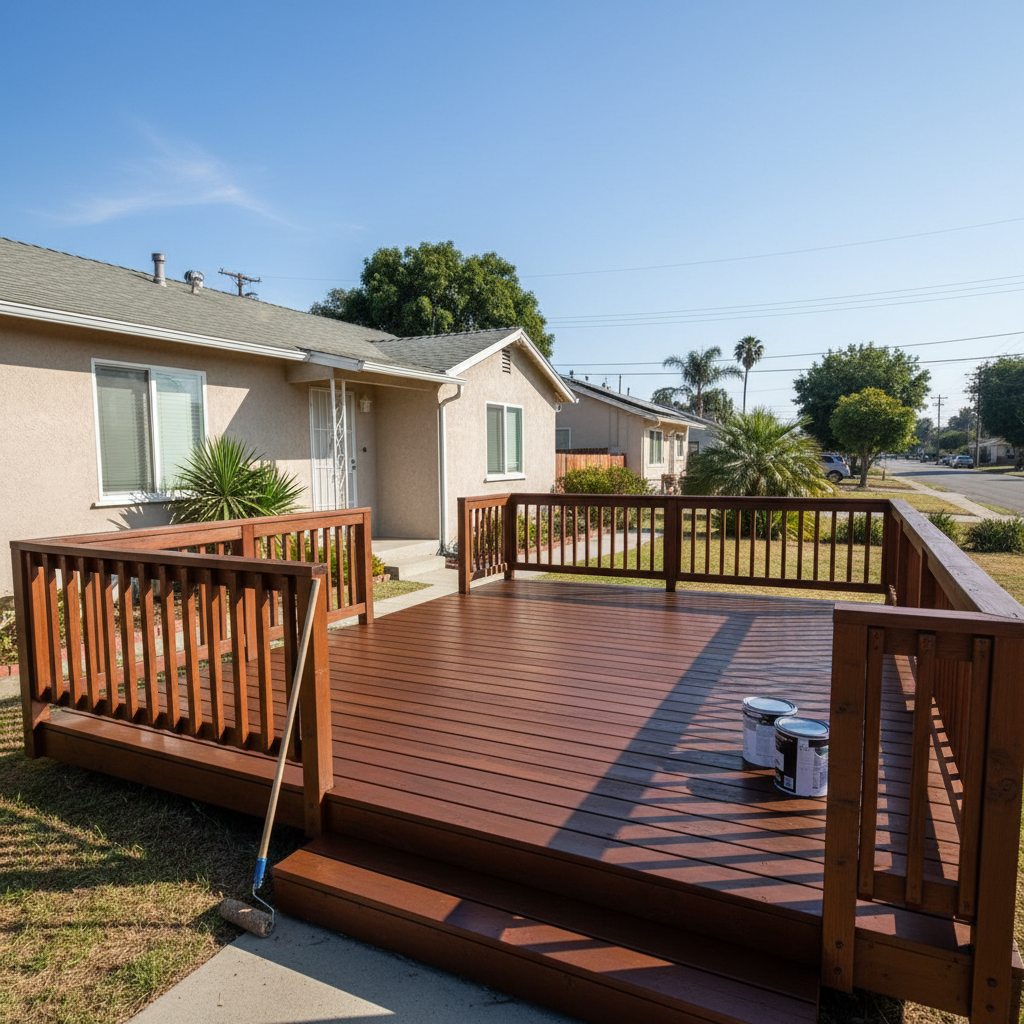 Deck Painting & Staining in Inglewood