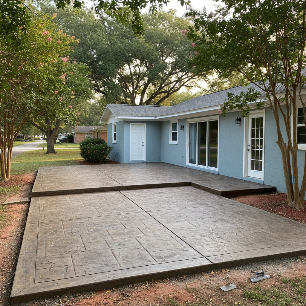 Concrete Patios in Gulfport