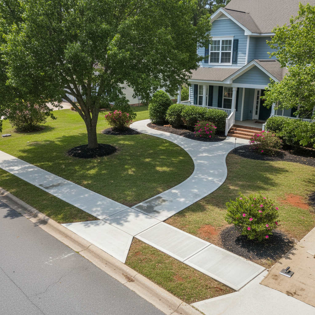 Concrete Sidewalks in Gulfport