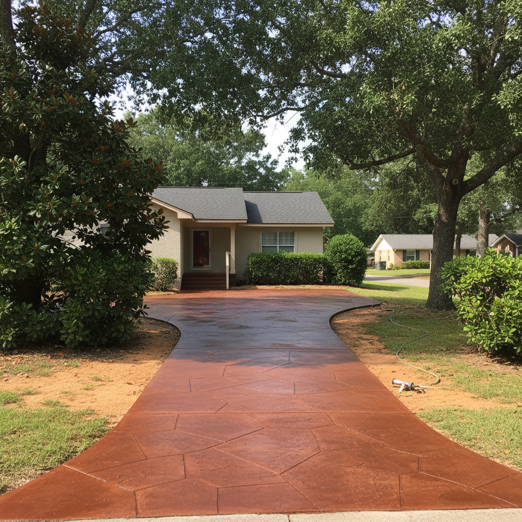 Concrete Staining in Gulfport