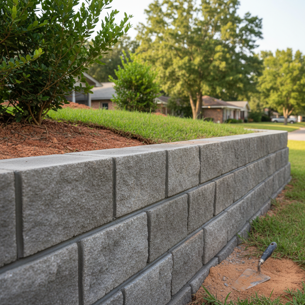 Concrete Retaining Walls in Gulfport