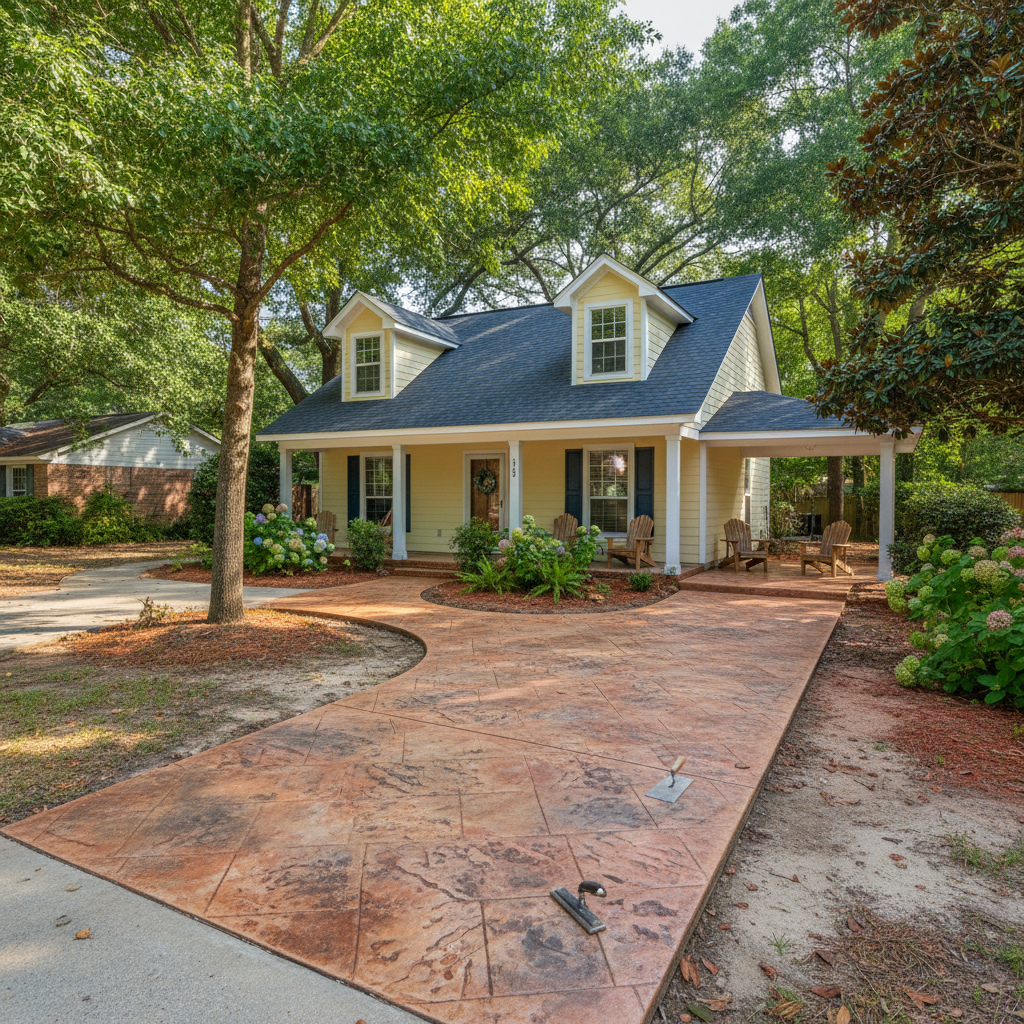 Stamped Concrete in Gulfport