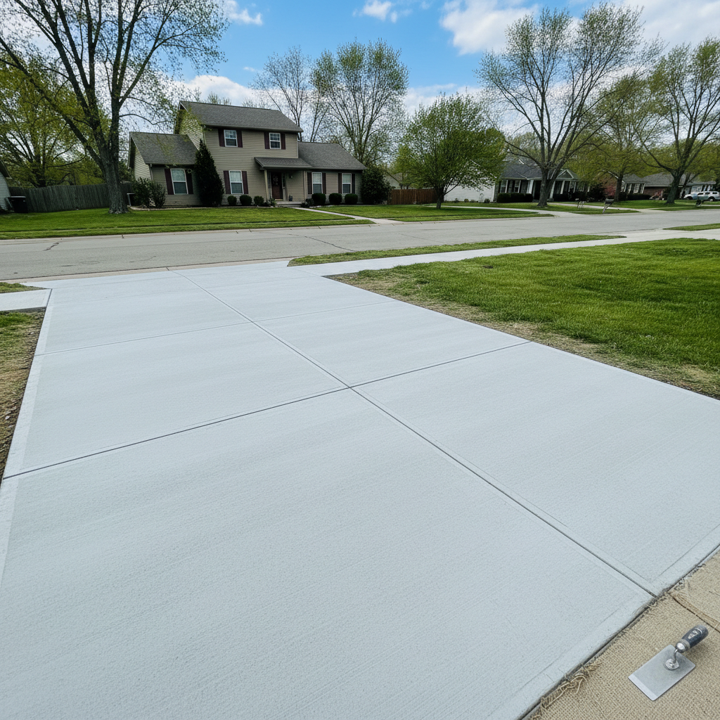 Concrete Installation in Aurora, MO