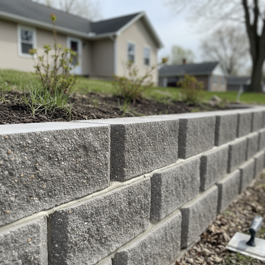 Concrete Retaining Walls in Aurora, MO