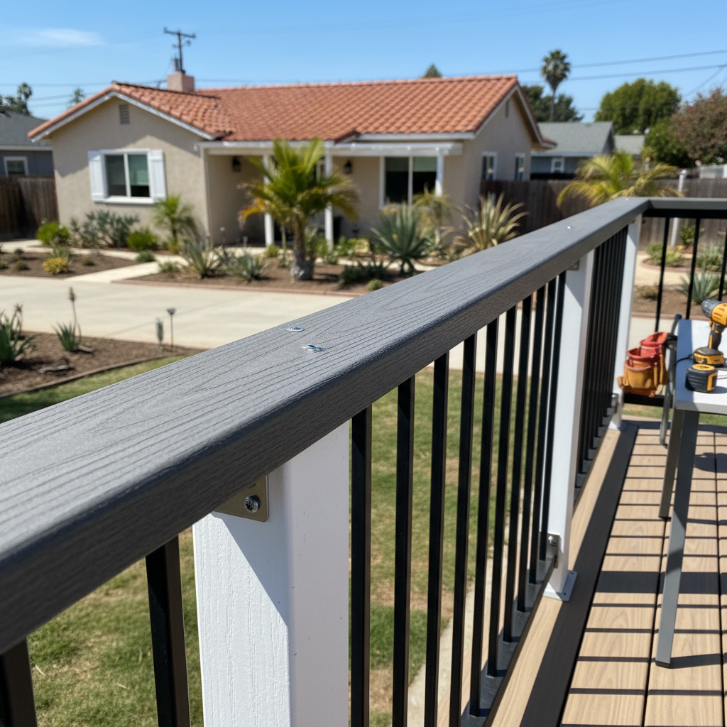 Deck Railing Installation