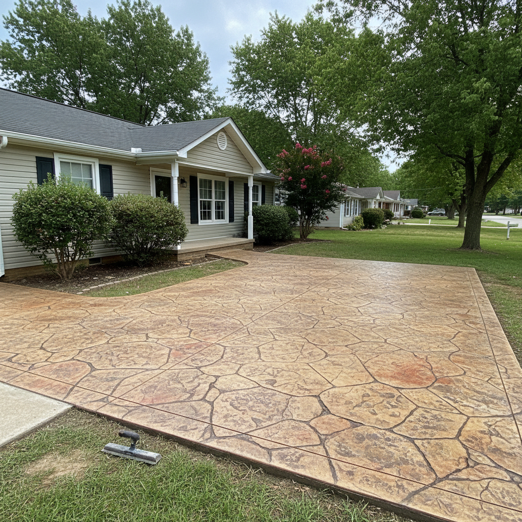 Stamped Concrete in Aurora, MO