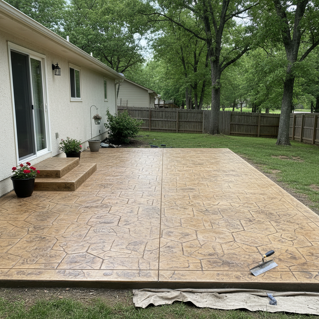 Concrete Patios in Spokane, MO