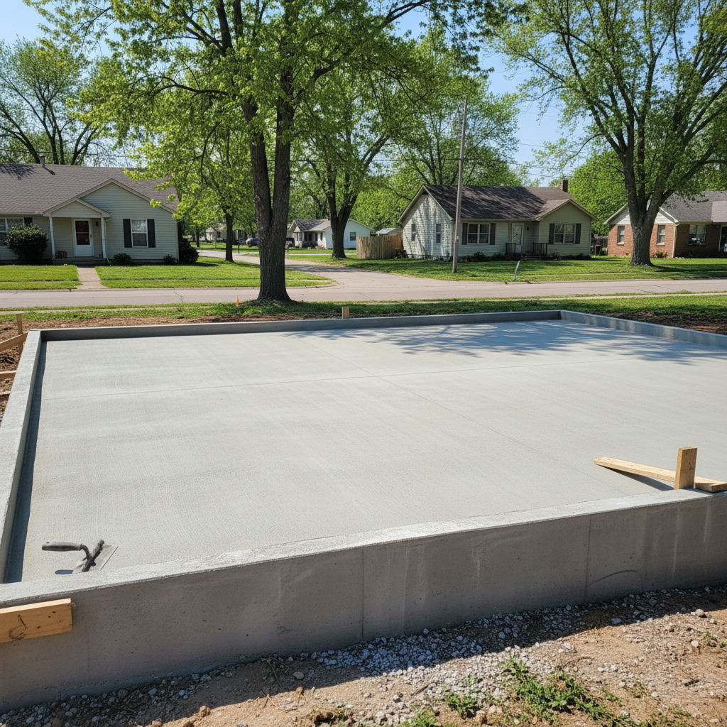 Concrete Foundations in Spokane, MO