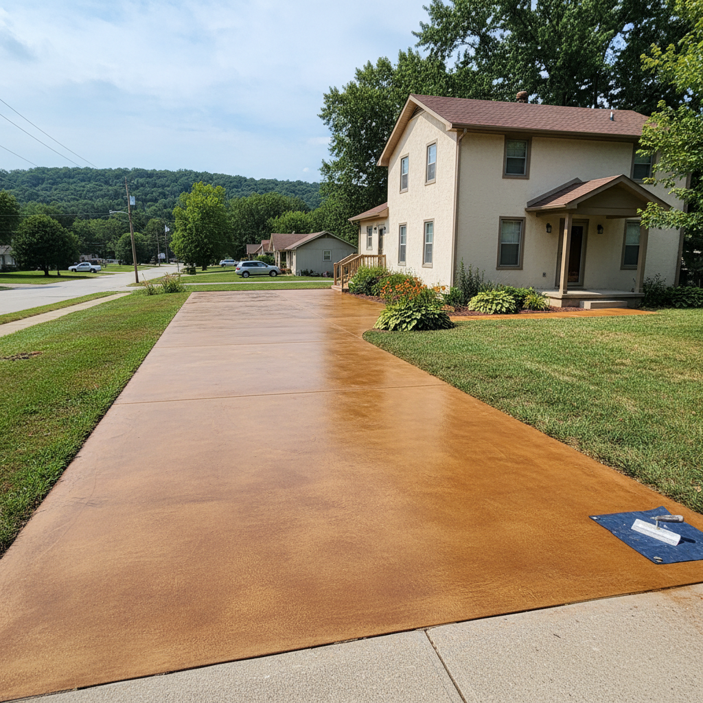 Concrete Staining in Spokane, MO