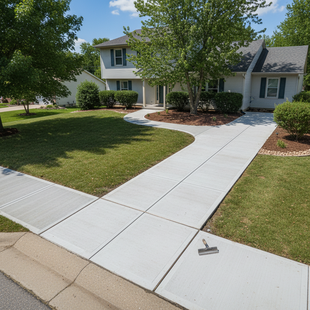 Concrete Sidewalks in Spokane, MO