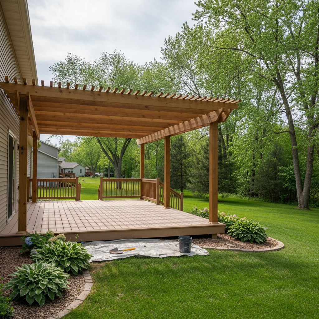 Pergola Construction in Burnsville