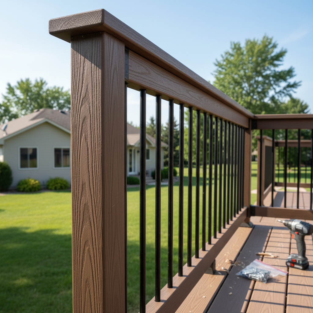 Deck Railing Installation in Burnsville