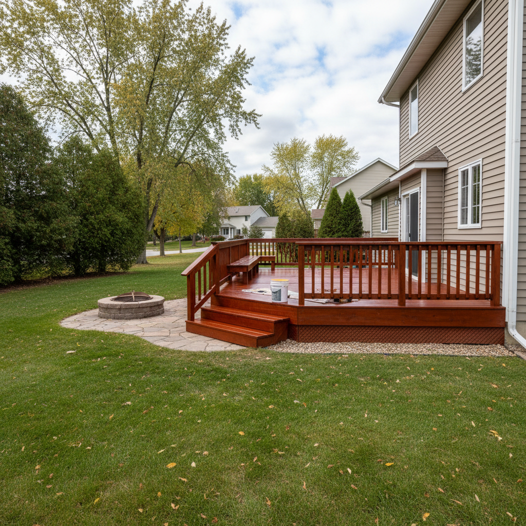 Deck Painting & Staining in Burnsville