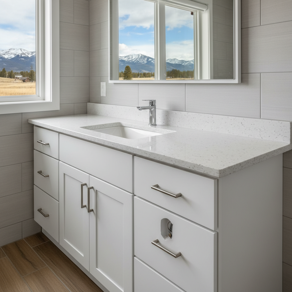 Vanity and Sink Installation