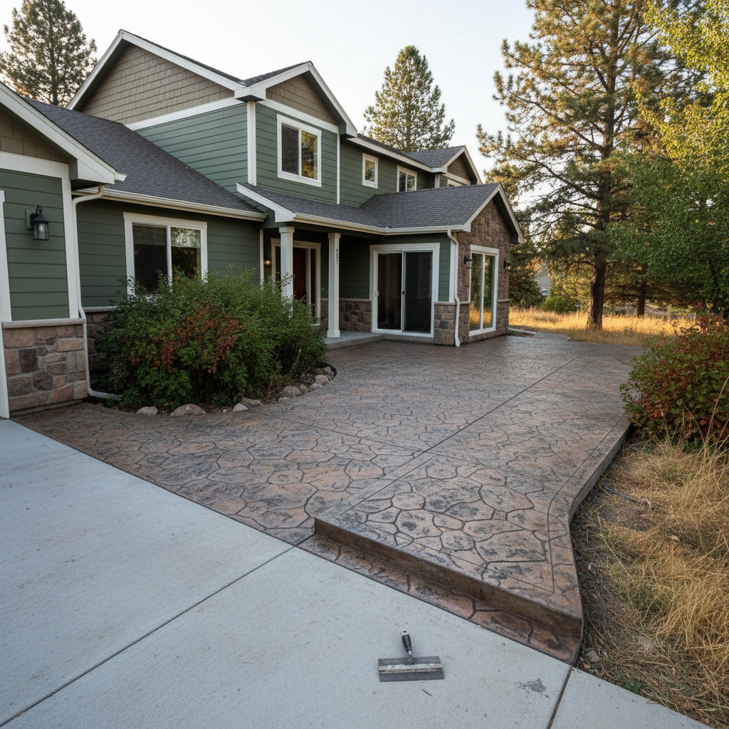 Stamped Concrete in Missoula, MT