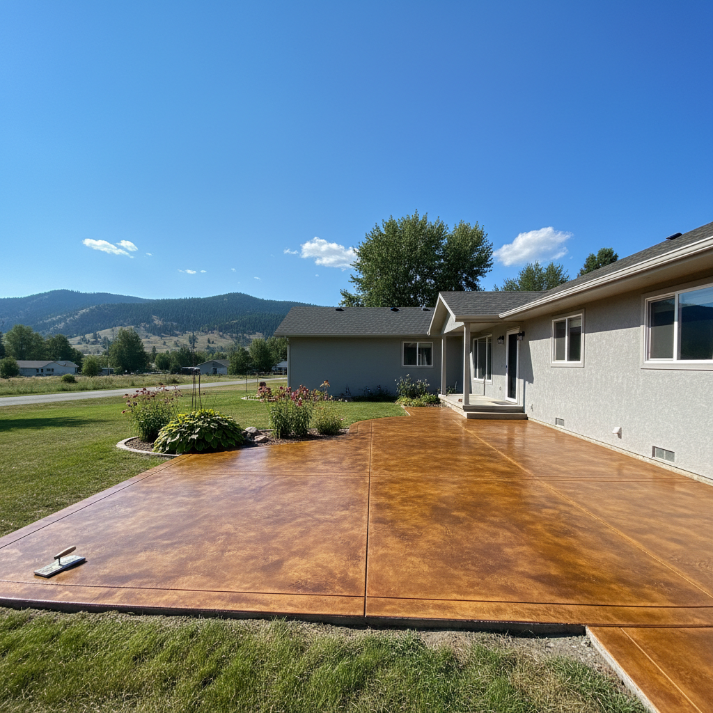 Concrete Staining in Missoula, MT