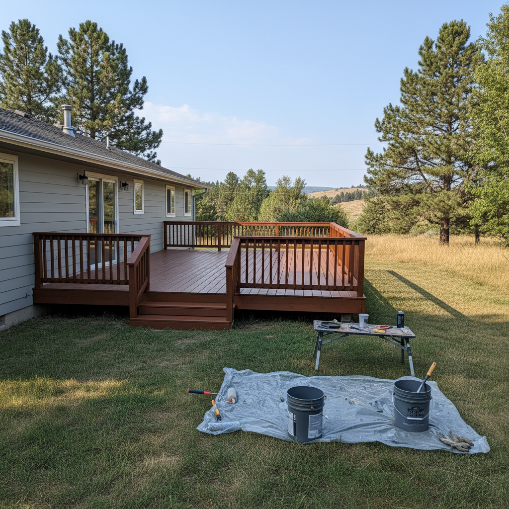 Deck Painting & Staining