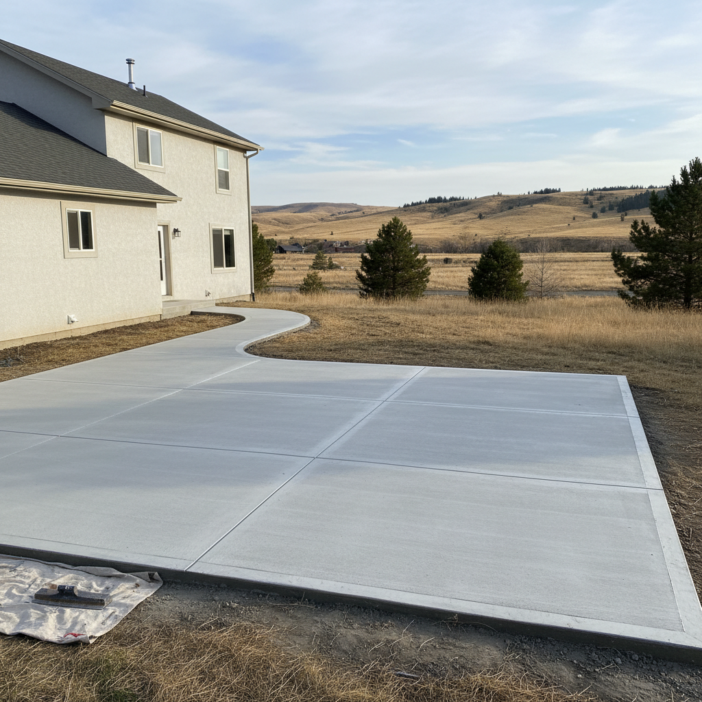 Concrete Installation in Great Falls