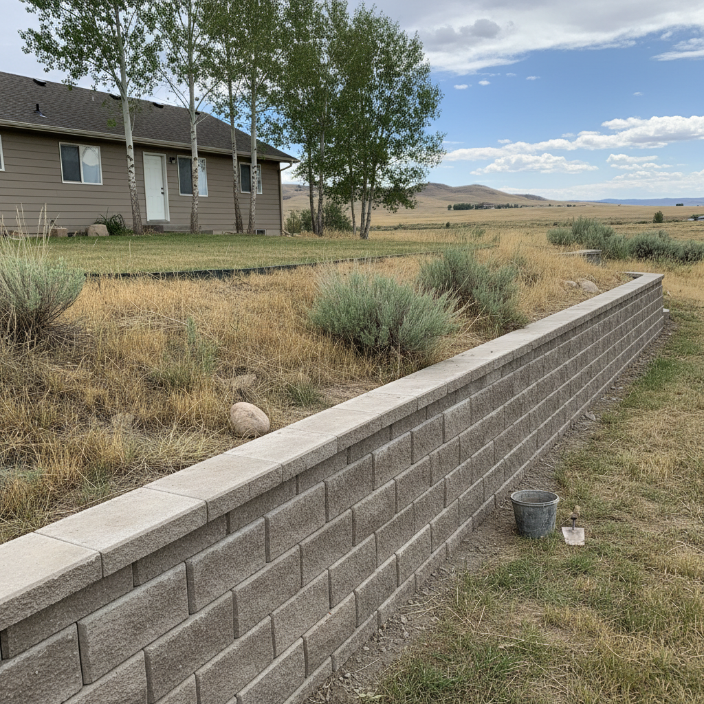 Concrete Retaining Walls in Billings