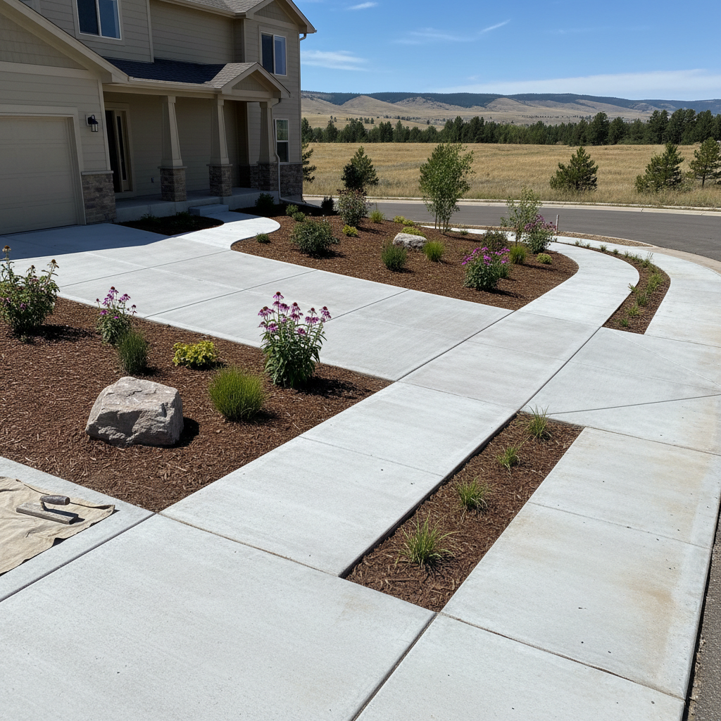 Concrete Sidewalks in Billings