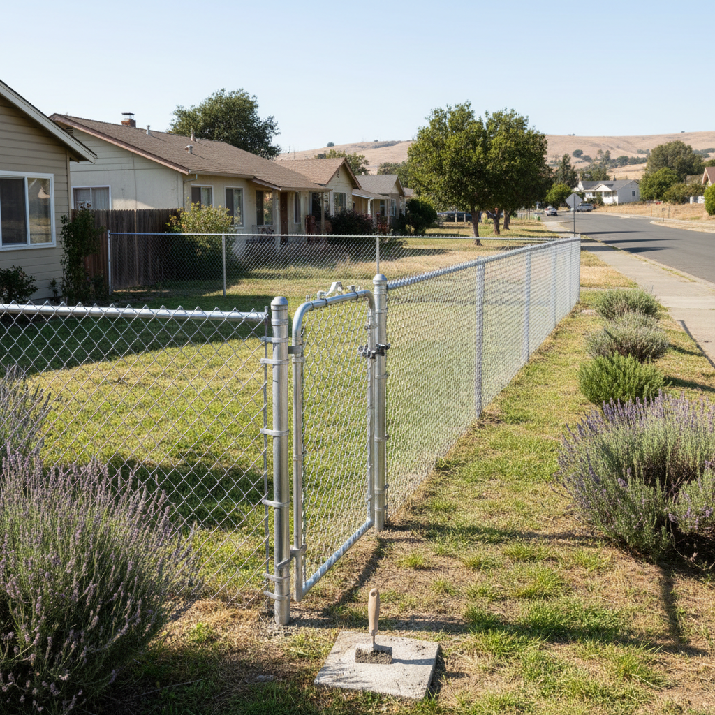 Chain Link Fence Installation in Vallejo, CA