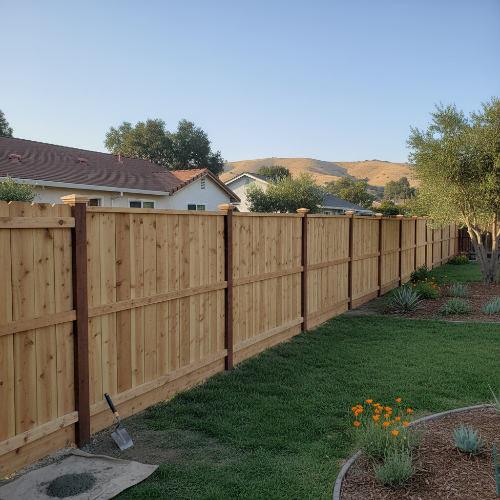 Privacy Fence Installation in Vallejo, CA