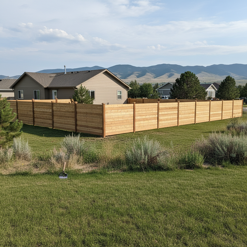 Wood Fence Installation