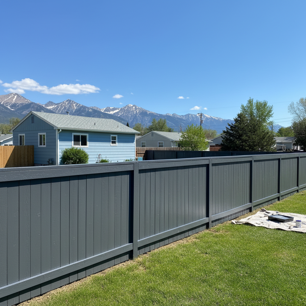 Fence Painting in Bozeman