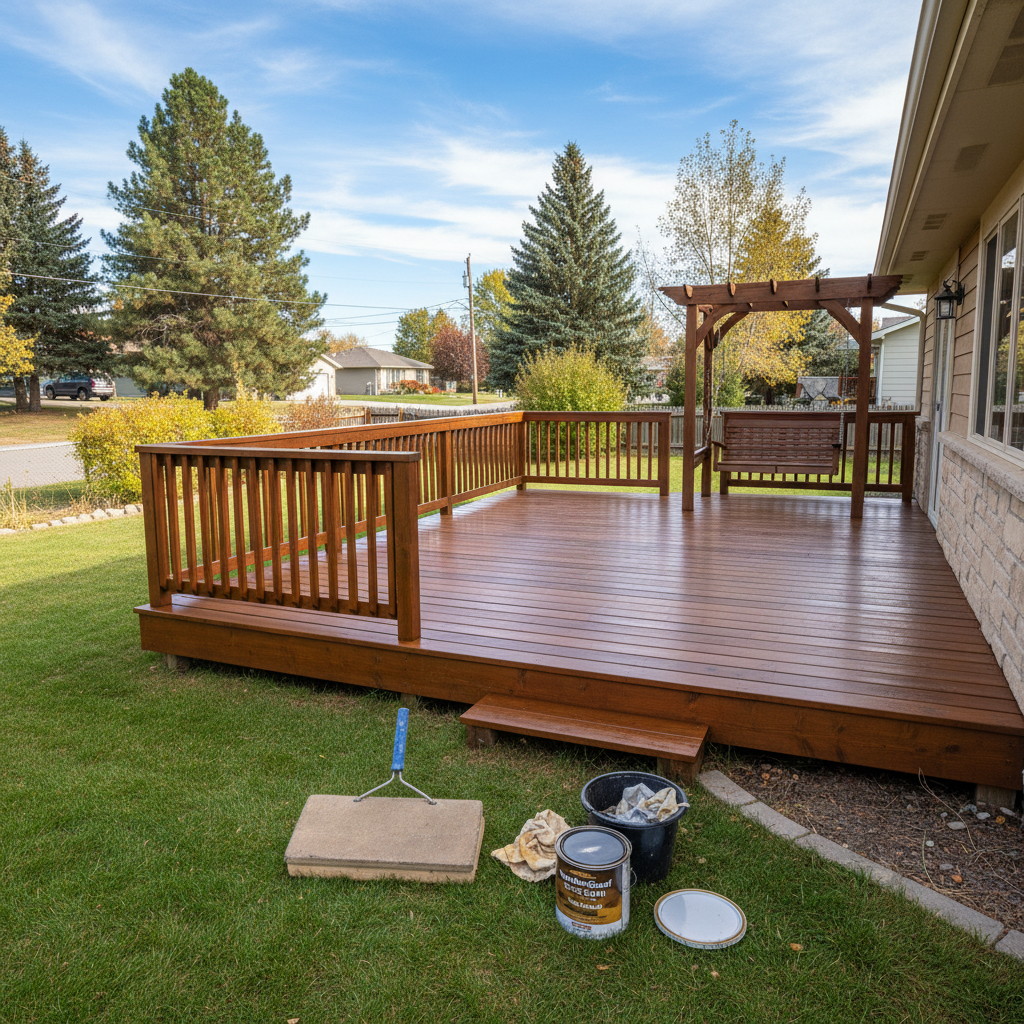 Deck Staining
