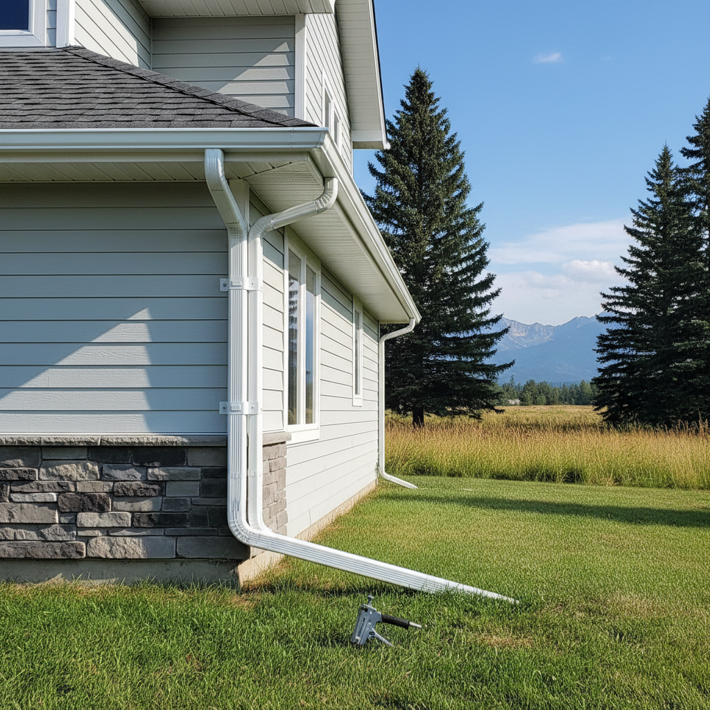 Downspout Installation