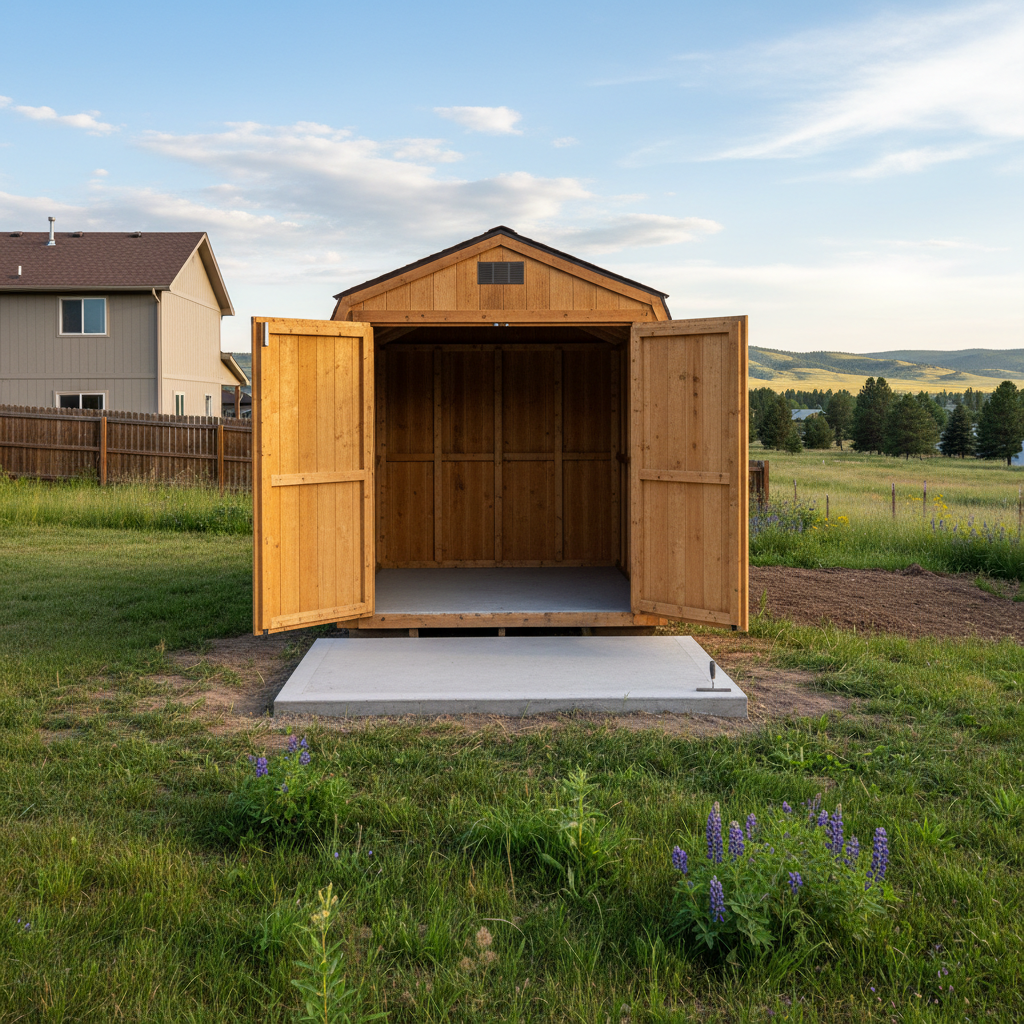Shed Foundation Work