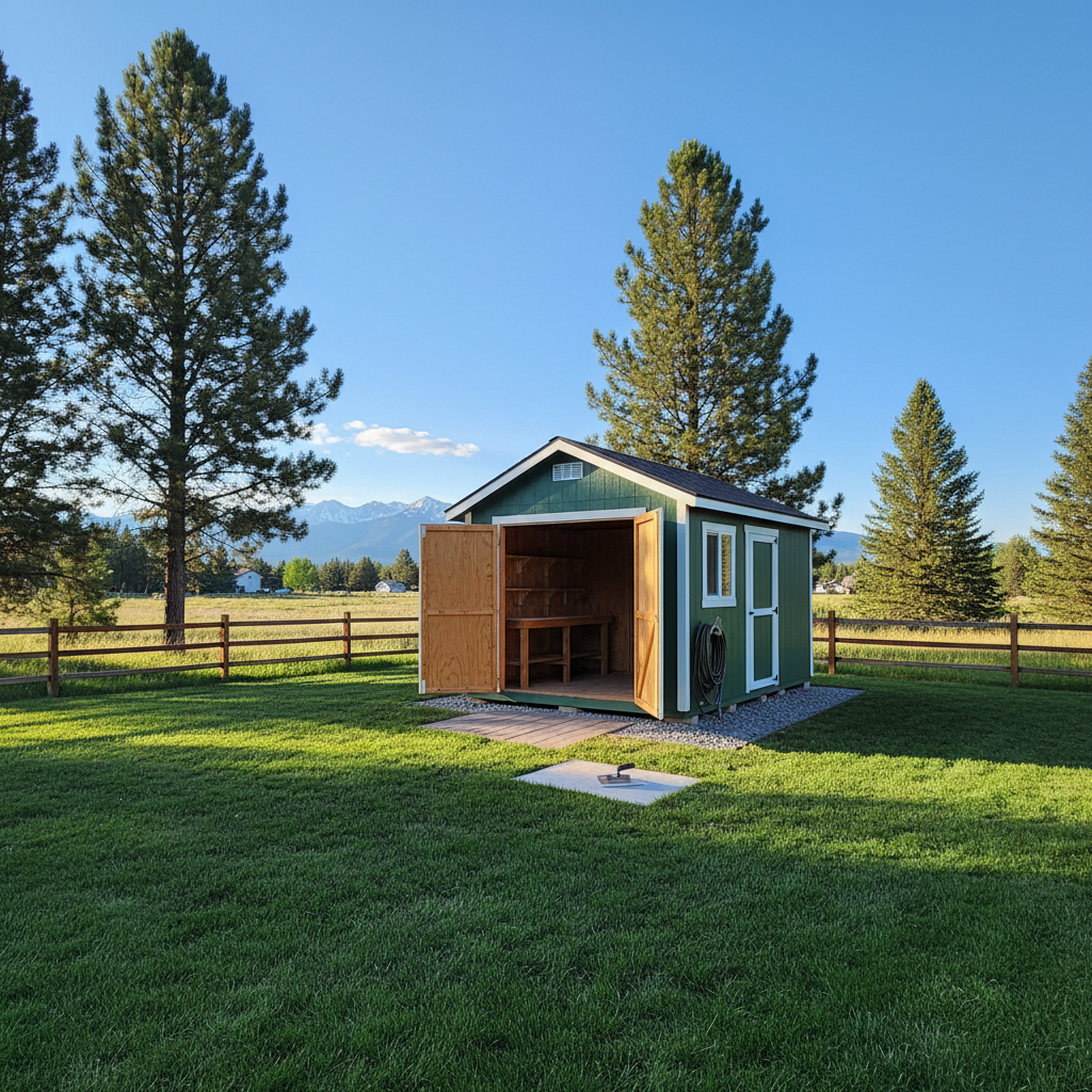 Custom Shed Design in Missoula