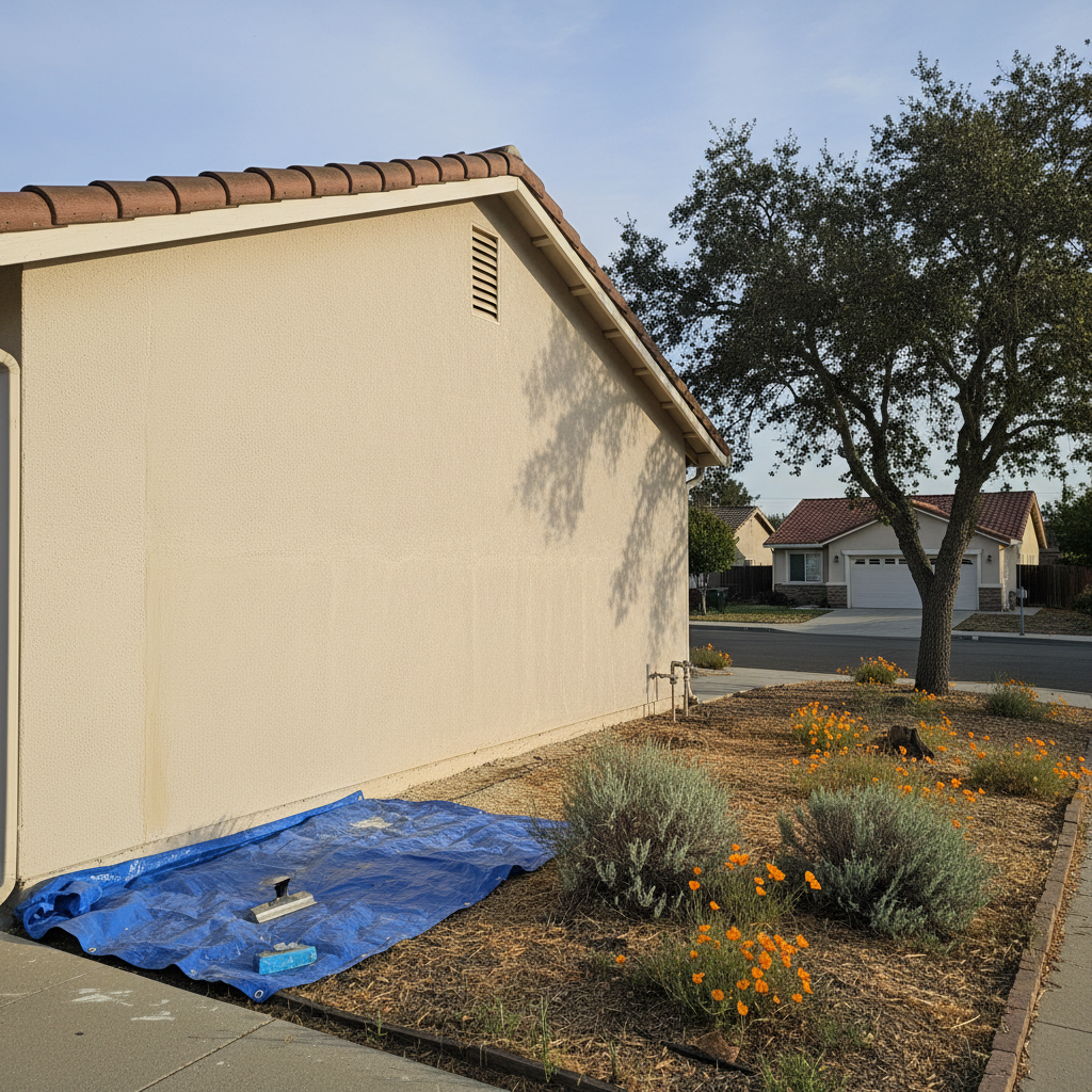 Stucco Repair in King City