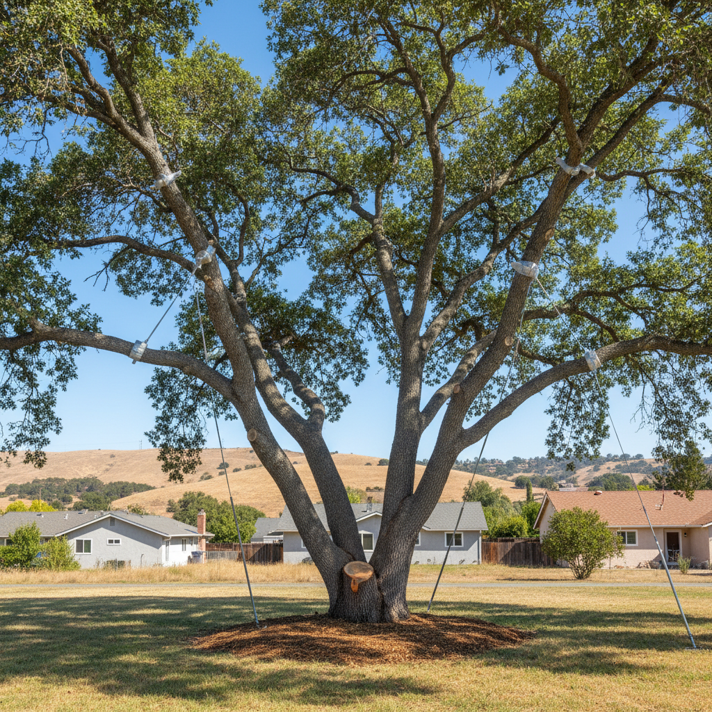 Tree Cabling and Bracing in Hayward, CA