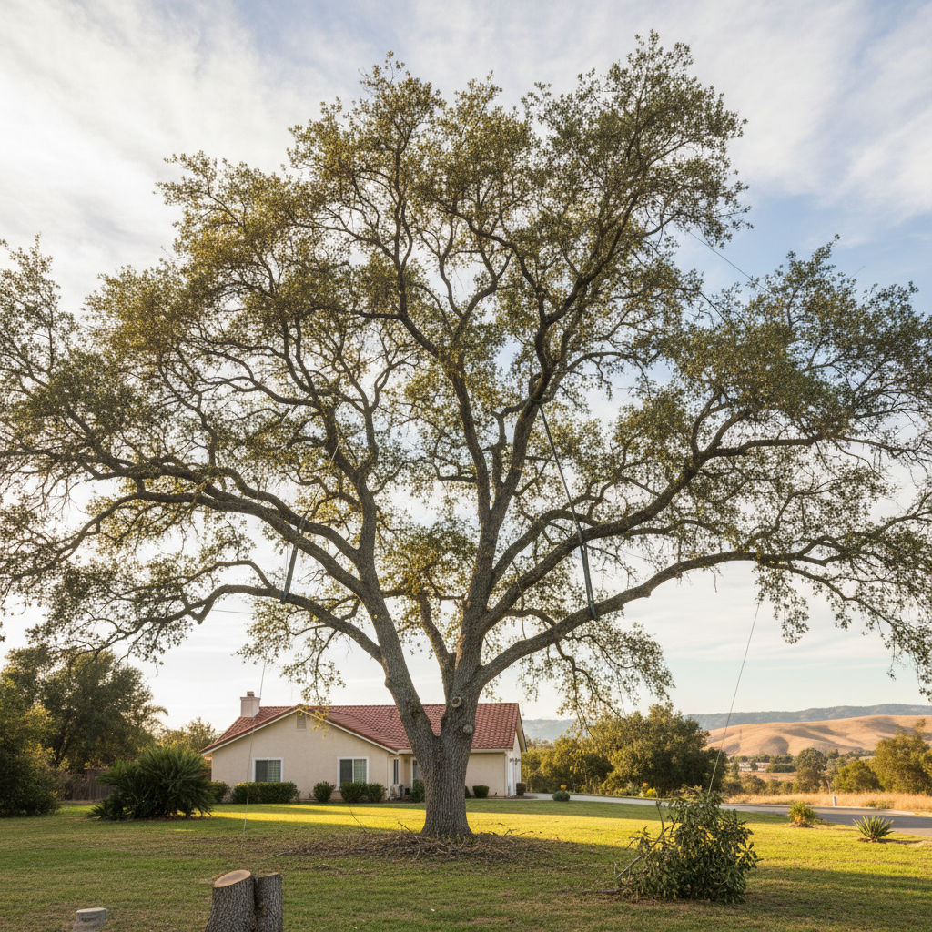 Tree Cabling and Bracing in Milpitas, CA