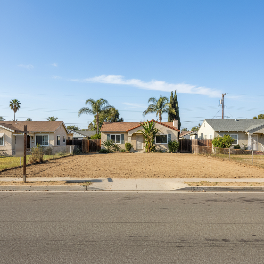 Lot Clearing in Whittier