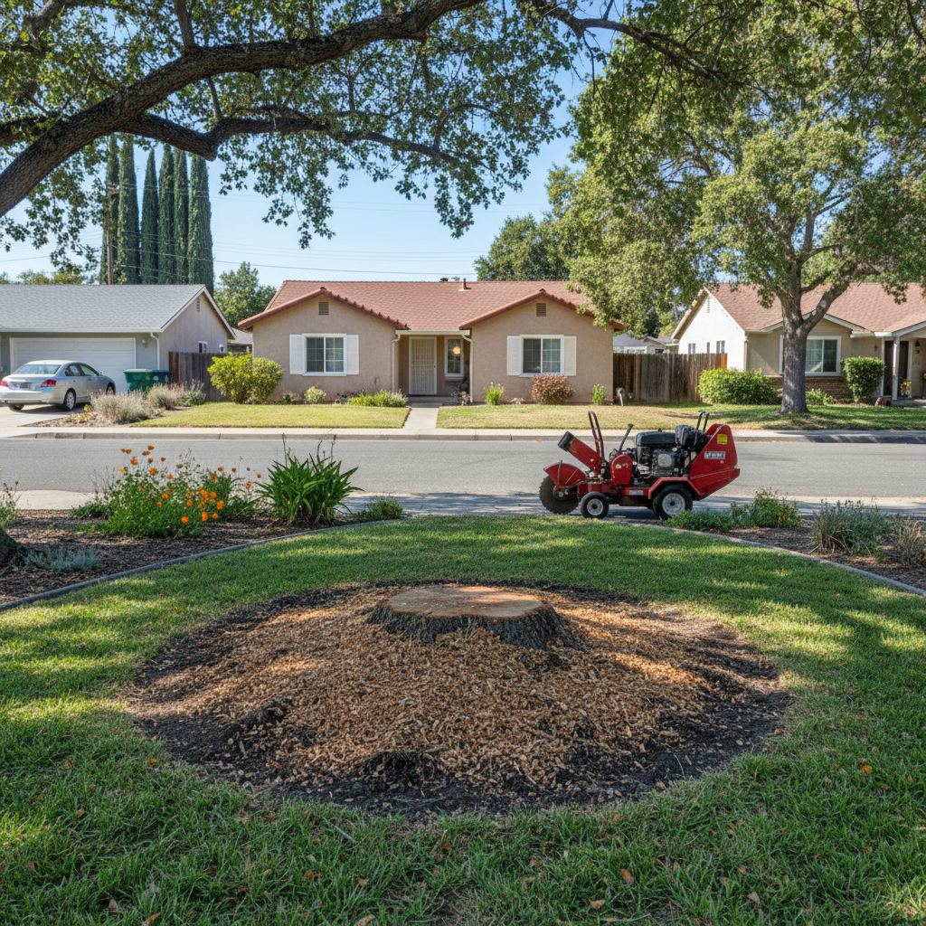 Stump Grinding & Removal in Davis