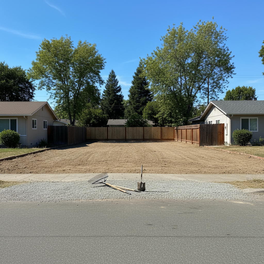 Lot Clearing in Davis