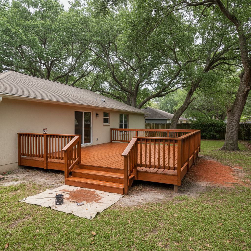 Deck Painting & Staining