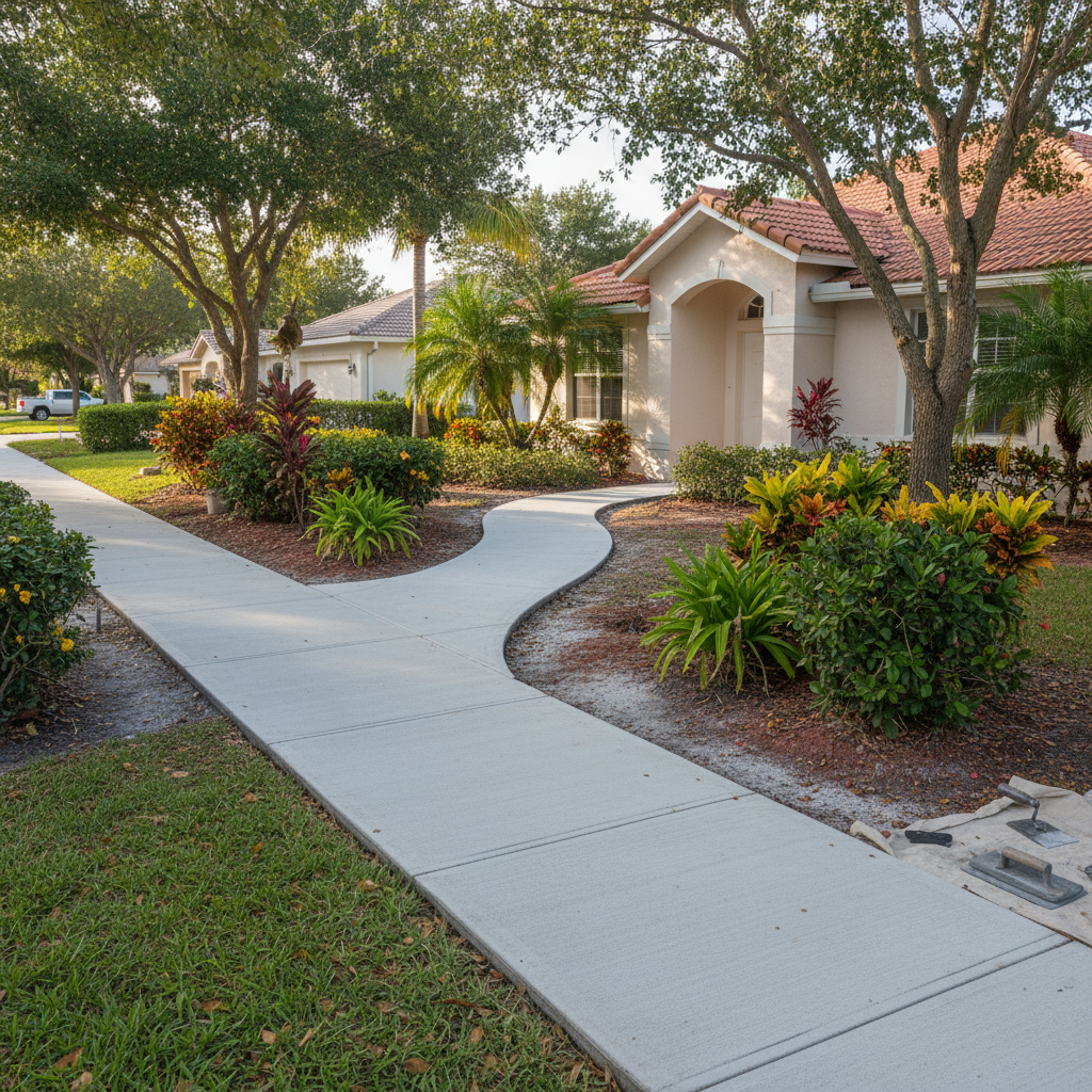 Concrete Sidewalks