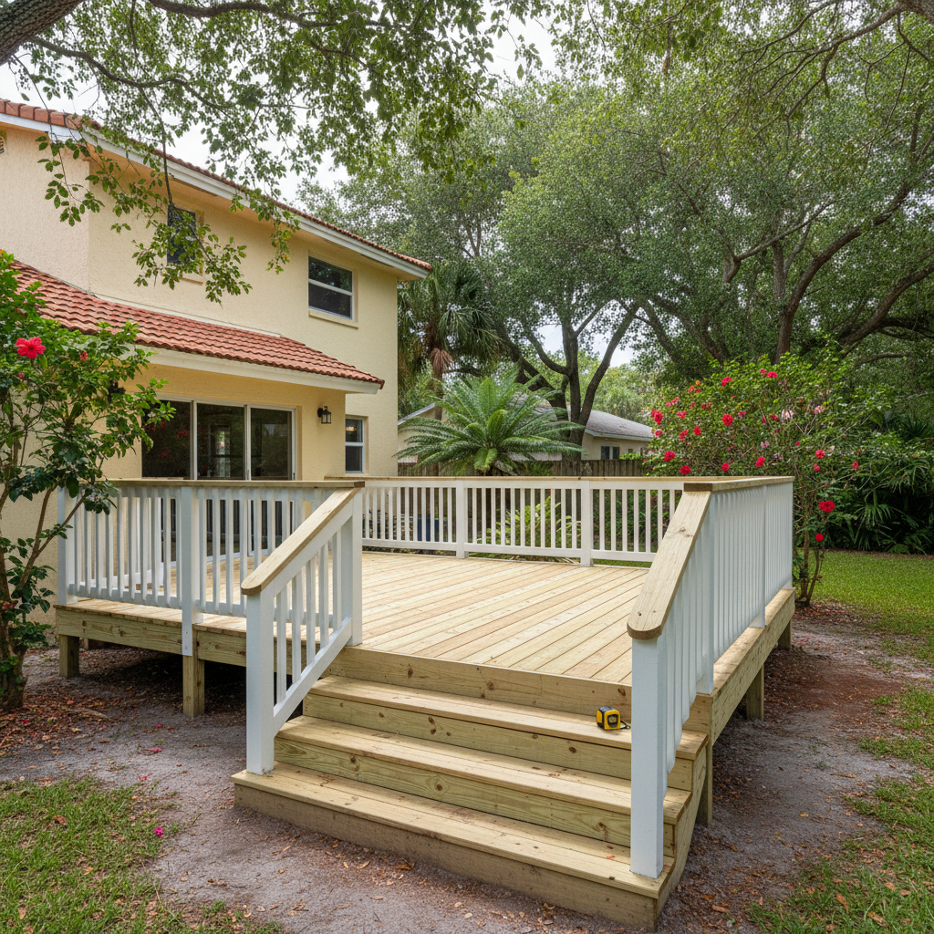Deck Construction in West Palm Beach