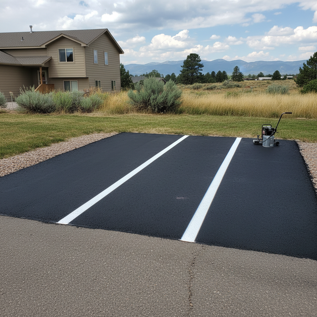 Asphalt Striping in Greeley