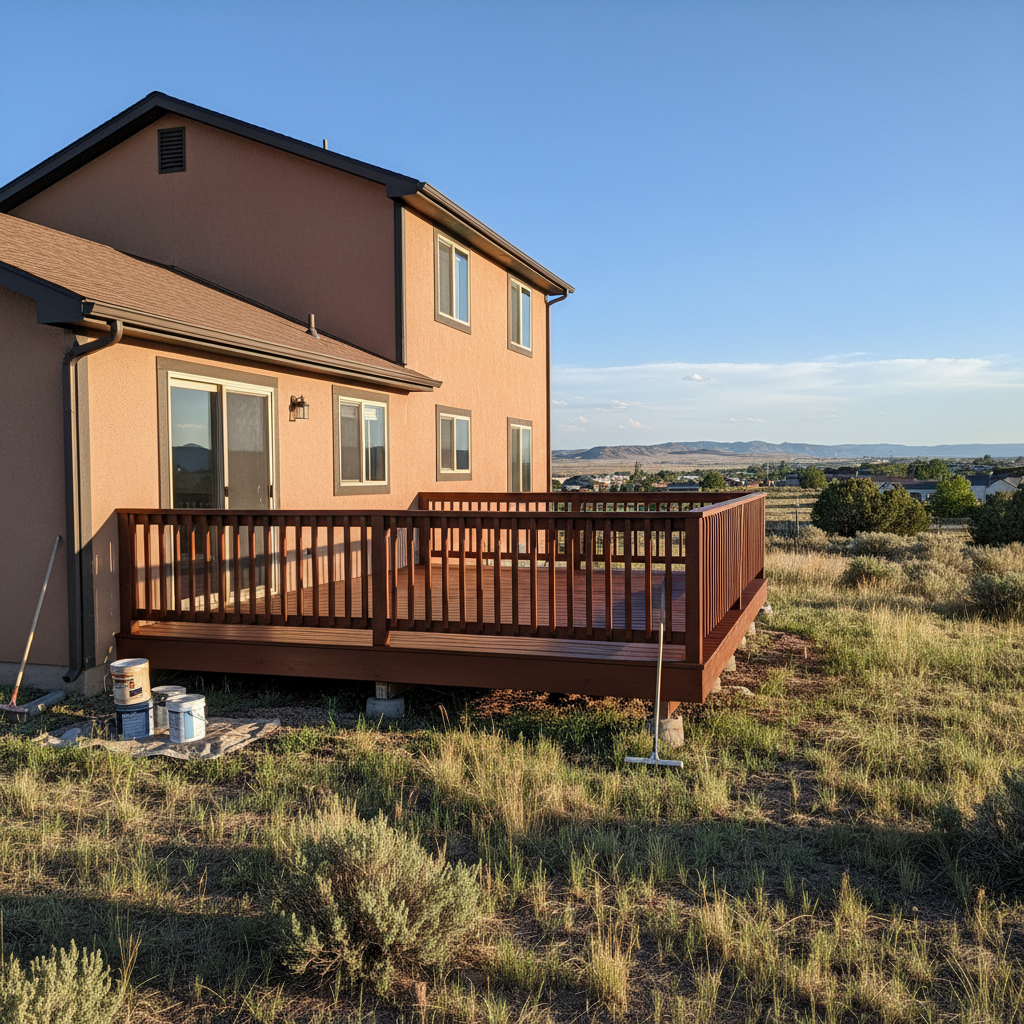 Deck Painting & Staining
