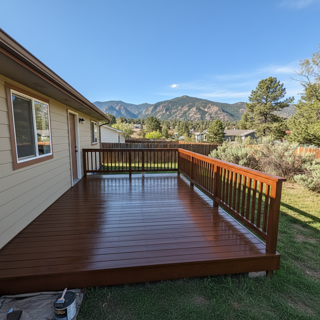 Deck Painting & Staining