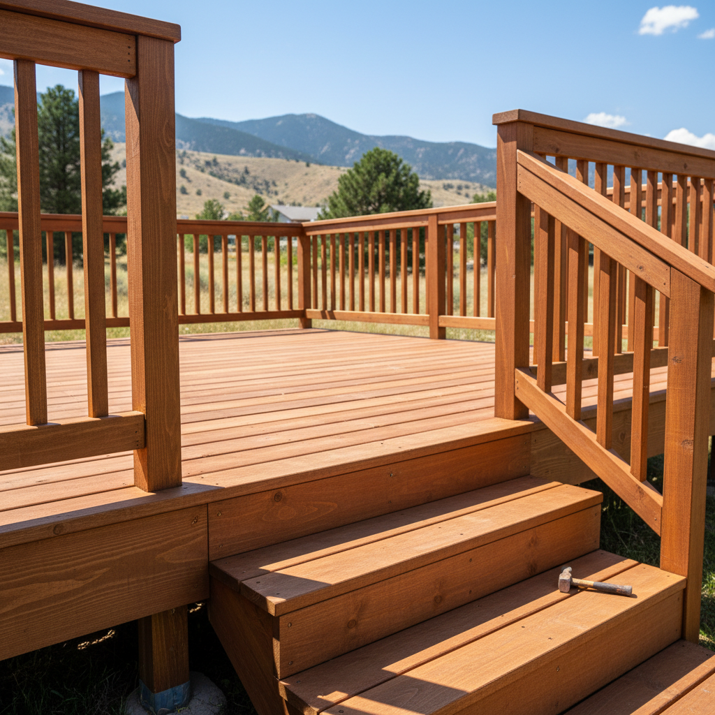 Wooden Decks in Denver, CO
